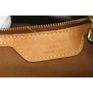 Louis Vuitton Centenaire 100 Anniversary Damier Ebene Columbine Zip Tote Bag 654lvs3