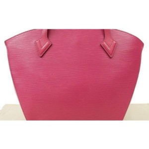 Louis Vuitton Fuchsia Pink Epi Leather  Saint Jacques NM Zip Tote bag   861890