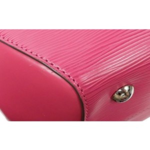 Louis Vuitton Fuchsia Pink Epi Leather  Saint Jacques NM Zip Tote bag   861890