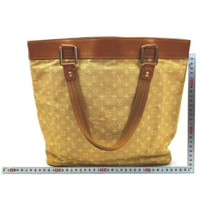 Louis Vuitton Beige Monogram Mini Lin Lucille GM Tote Bag 863049