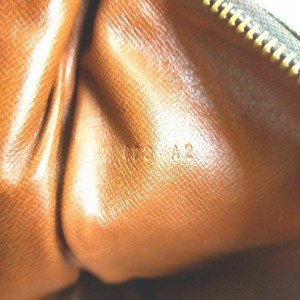 Louis Vuitton Monogram Bagatelle Zip Hobo Shoulder Bag 861645