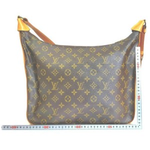 Louis Vuitton Monogram Bagatelle Zip Hobo Shoulder Bag 861645
