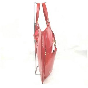 Louis Vuitton Clear Translucent Lagoon Bay Red Epi Plage Tote with Pouch 861015