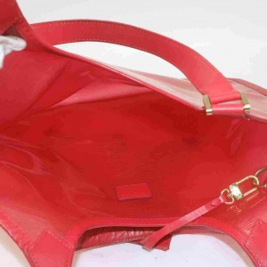 Louis Vuitton Clear Translucent Epi Plage Red Lagoon Bay with Pouch Baia 860005