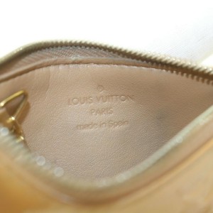 Louis Vuitton Key Cles Pochette Keychain Change Monogram Vernis Coin Pouch 871949