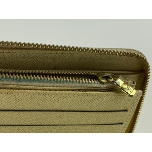 Louis Vuitton Damier Azur Zippy Organizer Wallet Zip Around 8lv122