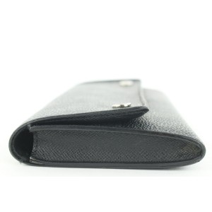 Louis Vuitton Damier Graphite Long Flap Wallet Sarah Modulable 175lvs28