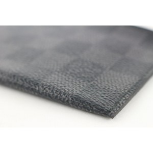 Louis Vuitton Black Damier Graphite Zip Pouch 851lvs48