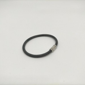 Damier black cuff bracelet