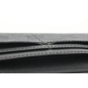 Louis Vuitton Damier Graphite Long Card Holder Wallet Case 827lvs47