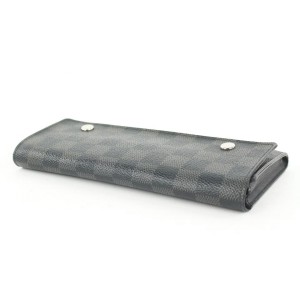 Louis Vuitton Damier Graphite Modulable Long Flap Wallet 303lvs514
