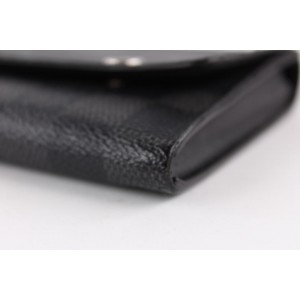 Louis Vuitton Damier Graphite Modulable Long Snap Wallet Sarah 7LVS1221
