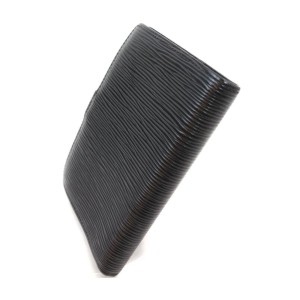 Louis Vuitton Black Epi Leather Noir Small Ring Agenda PM  Diary Cover 863314