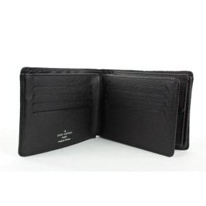 Louis Vuitton Black Damier Graphite Multiple Slender Marco Florin Wallet 10lvs1224