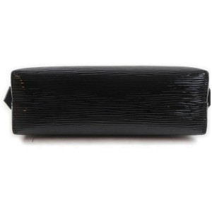 Louis Vuitton Black Epi Electric Cosmetic Pouch Make Up Pochette 862664