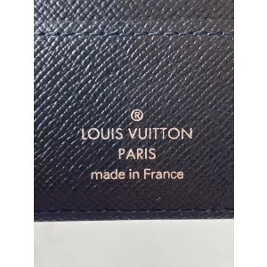 Louis Vuitton Damier Graphite Jumbo XL Card Case Rare Wallet Holder 4LVA629