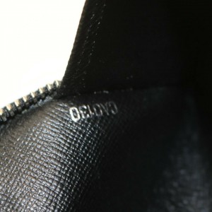 Louis Vuitton Damier Graphite Zippy Organizer Large Zip Around Wallet Clutch 861565