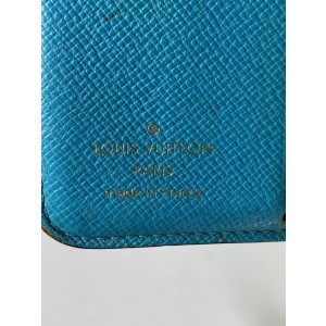 Louis Vuitton Limited Groom Compact Wallet Bellboy Monogram Blue 6lva62