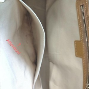 Louis Vuitton Rare Beige Monogram Mini Lin Josephine GM Speedy Boston Bag 862724