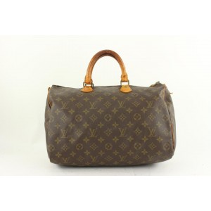 Louis Vuitton Monogram Speedy 35 Boston Bag 56lvs625