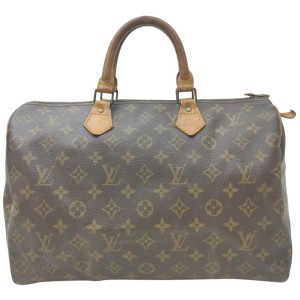 Louis Vuitton Monogram Speedy 35 Boston Bag MM  862020