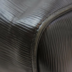 Louis Vuitton Black Epi Leather Noir Speedy 30 Boston Bag  862102