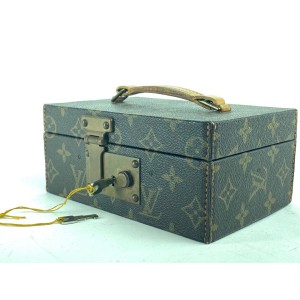 Louis Vuitton Monogram Boite a Tout Jewelry Box Case Hard Trunk 6la523