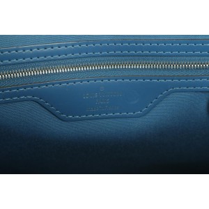 Louis Vuitton Blue Epi Brea 2way 34LVTY51717