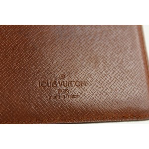 Louis Vuitton Monogram Slender Multiple Marco Florin Men's Bifold Wallet 12lvs1223