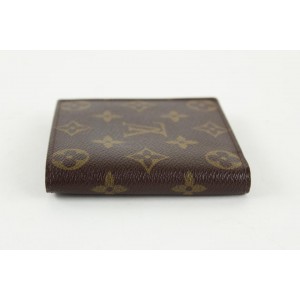 Louis Vuitton Monogram Slender Multiple Florin Marco Men's Bifold Wallet 14lvs1223