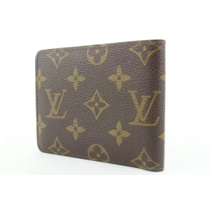 Louis Vuitton Monogram Multiple Bifold Men's Wallet Slender Multiple 23lk0128
