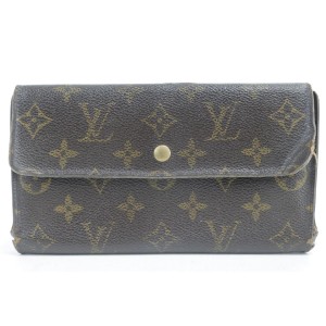 Louis Vuitton Brown 25lk0121 Wallet