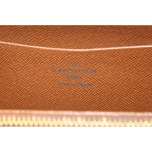 Louis Vuitton Monogram Porte Monnaie Zippe Long Zippy Wallet Zip Around  643lvs617