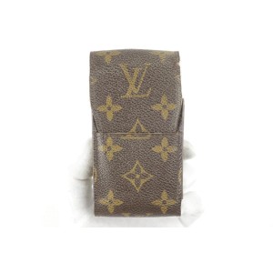 Louis Vuitton Monogram Etui Mobile or Cigarette Case Pouch 2LK1221