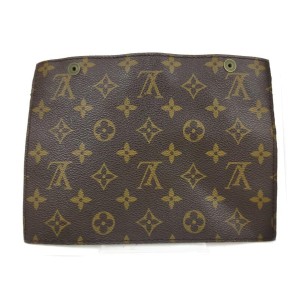 Louis Vuitton Monogram Randonnee Pouch Cosmetic Case Clutch  863345