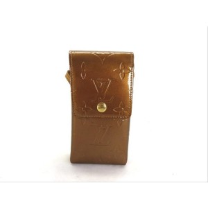 Louis Vuitton Monogram Vernis Greene Crossbody Bronze Copper 218827