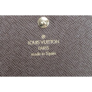 Louis Vuitton  Damier Ebene Snap Wallet 20LK0116