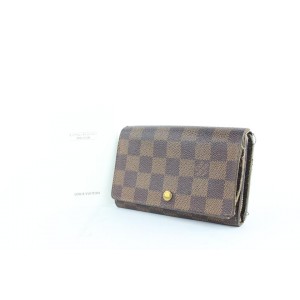 Louis Vuitton Damier Ebene Snap Wallet 859LZ