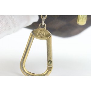 Louis Vuitton Damier Ebene Pochette Cles Key Pouch Keychain 862848