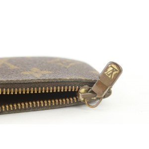 Louis Vuitton Monogram Pochette Cles Key Pouch 857622