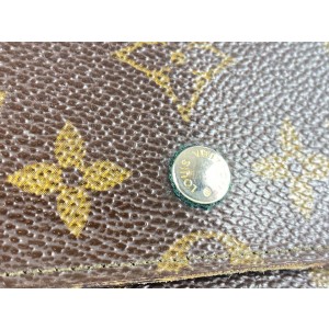 Louis Vuitton Monogram Sarah Bifold Long Wallet Porte Tresor 13LVS128