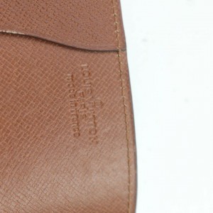 Louis Vuitton Monogam Flap Wallet Ultra Rare Limited Vintage 872594