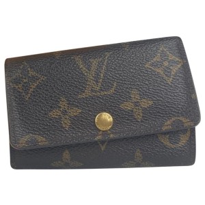 Louis Vuitton Monogram 6 Key Holder Wallet 8LVA1117