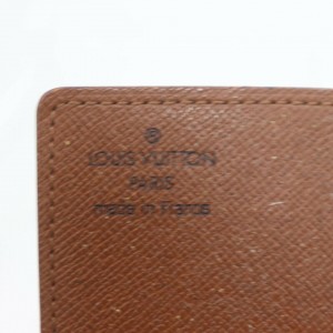 Louis Vuitton Monogram Card Case Organizer Wallet 872598