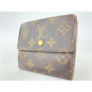 Louis Vuitton Monogram Elise Snap Compact Wallet 18LVL1125