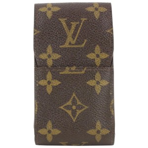 Louis Vuitton Monogram Mobile Etui Phone Case Cigarette Holder 554lvs611