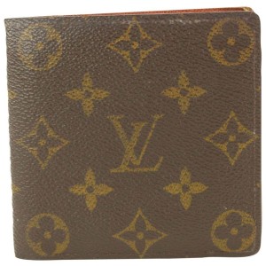Louis Vuitton Monogram Bifold Slender Marco Florin Multiple Men's Wallet 698lvs621