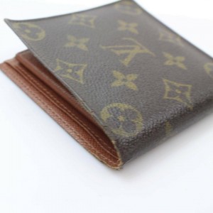 Louis Vuitton Monogram Bifold Multiple Slender Men's Wallet 867092