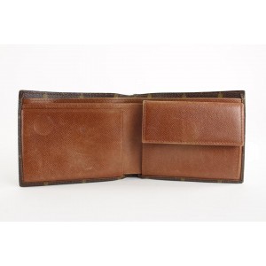 Louis Vuitton Monogram Multiple Slender Marco Florin Men's Bifold Wallet 17LVS1211