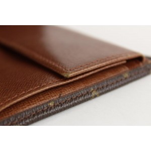Louis Vuitton Monogram Multiple Slender Marco Florin Men's Bifold Wallet 17LVS1211